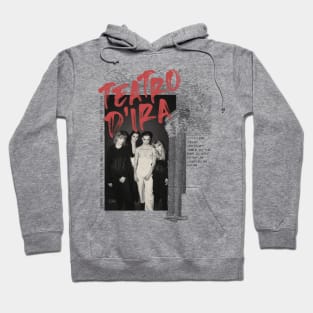 Måneskin - teatro d'ira - grunge vintage inspired (Front and back) Hoodie